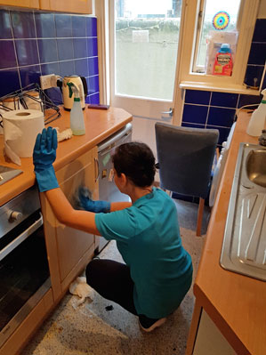 end of tenancy cleaning london