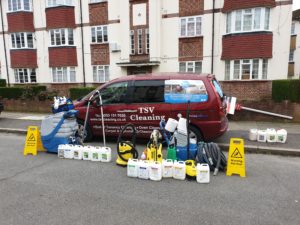 office stairs commercial carpet cleaning London
